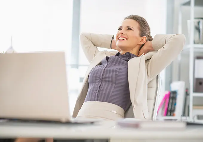 business-woman-relaxing-after-closing-sale