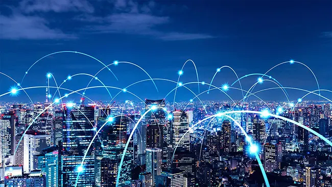 city-connected-by-voip-digital-network