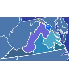 703 and 571 area codes map