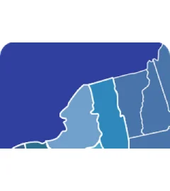 631 and 934 area codes map