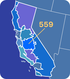 559 area code map