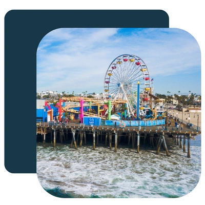 santa Monica pier