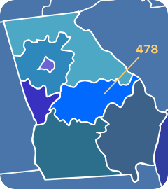 478 area code map