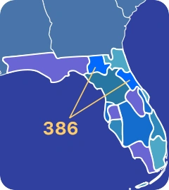 386 area code map 