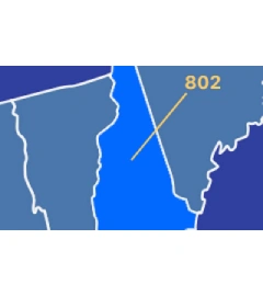 802 area code map