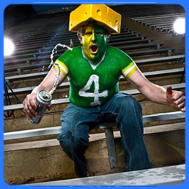 green bay packer fan