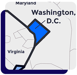 202 area code map